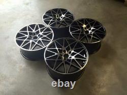 18 666M Competition Style Alloy Wheels Gloss Black Machined F20 F21 F22 F23 BMW
