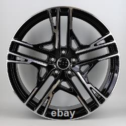 18 822 black Style ALLOY WHEELS X4 TYRES Fits AUDI A1 A3 TT /VW GOLF POLO