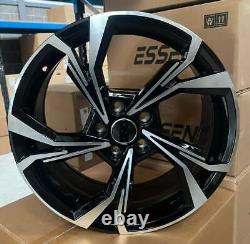 18 A3 2021 Alba S Line Style Alloy Wheels VW Golf, Caddy, Seat, Audi set of 4