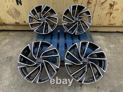 18 ADELAIDE BP Style ALLOY WHEELS X4 CLEARANCE Fits VW GOLF / CADDY