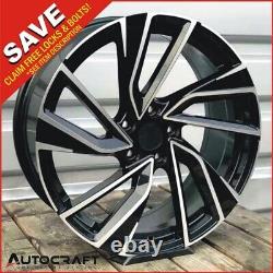 18 ADELAIDE BP Style ALLOY WHEELS X4 TYRES Fits AUDI A1 A3 TT / VW GOLF POLO