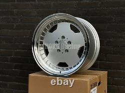 18 AERO PERFORMA25 AMG style alloy wheels MONOBLOCK silver for Mercedes 5x112