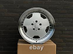 18 AERO PERFORMA25 AMG style alloy wheels MONOBLOCK silver for Mercedes 5x112