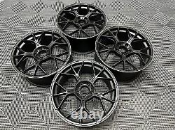 18 AMG GT Style Alloy Wheels Black Polished Mercedes E Class W205 W212 W213