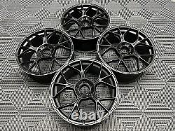 18 AMG GT Style Alloy Wheels Black Polished Mercedes E Class W205 W212 W213