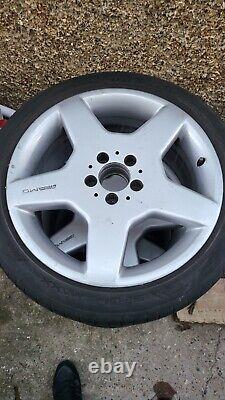 18 AMG Style III Alloy Wheels With Tyres Mercedes A2204013602 A2204013702