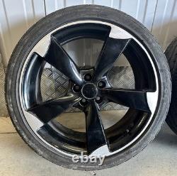 18 AUDI A1 ROTOR STYLE ALLOY WHEELS 5x100 VW POLO GOLF MK4 GTI SEAT IBIZA LEON