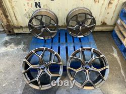 18 Alloy Wheels RS6 C8 STYLE Bronze Audi A3 S3 VW Golf Caddy 5X112