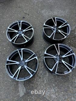 18'' Audi A3 A5 Style Alloy Wheels A3 A4 A5 A6 A7 Q3 S3 S4 S5 Tt Mk2 Mk3 Vw Golf