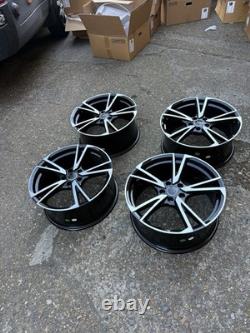 18'' Audi A3 A5 Style Alloy Wheels A3 A4 A5 A6 A7 Q3 S3 S4 S5 Tt Mk2 Mk3 Vw Golf