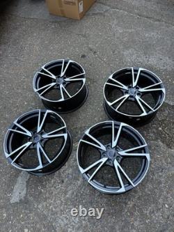 18'' Audi A3 A5 Style Alloy Wheels A3 A4 A5 A6 A7 Q3 S3 S4 S5 Tt Mk2 Mk3 Vw Golf