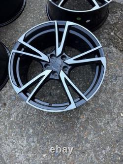 18'' Audi A3 A5 Style Alloy Wheels A3 A4 A5 A6 A7 Q3 S3 S4 S5 Tt Mk2 Mk3 Vw Golf