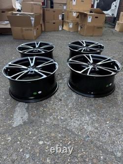18'' Audi A3 A5 Style Alloy Wheels A3 A4 A5 A6 A7 Q3 S3 S4 S5 Tt Mk2 Mk3 Vw Golf