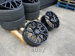 18 Audi New RS3 S3 Style alloy wheels Gloss Black & 225/40/18 tyres for Audi A3