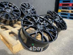 18 Audi New RS3 S3 Style alloy wheels Gloss Black & 225/40/18 tyres for Audi A3