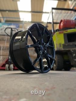 18 Audi New RS3 S3 Style alloy wheels Gloss Black for Audi A3 S3 A4 B5 B6 B7