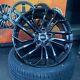 18 Audi New Rs4 Style Alloy Wheels Gloss Black & 225/40/18 Tyres For Audi A3