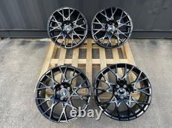 18 Audi New S3 style Alloy Wheels Gloss Black fits Audi A3 S3 A4 S4 A6