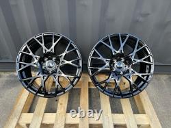 18 Audi New S3 style Alloy Wheels Gloss Black fits Audi A3 S3 A4 S4 A6