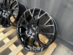 18 Audi New S3 style Alloy Wheels Gloss Black fits Audi A3 S3 A4 S4 A6