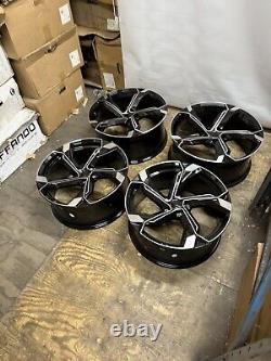 18'' Audi Q8 E-Tron Style Alloy Wheels A3 A4 A5 A6 S4 S4 S5 S6 Vw Golf MK7 Mk8