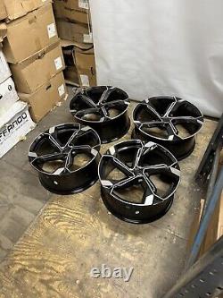 18'' Audi Q8 E-Tron Style Alloy Wheels A3 A4 A5 A6 S4 S4 S5 S6 Vw Golf MK7 Mk8