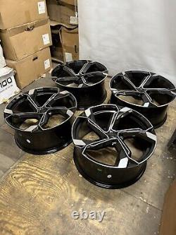 18'' Audi Q8 E-Tron Style Alloy Wheels A3 A4 A5 A6 S4 S4 S5 S6 Vw Golf MK7 Mk8