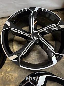 18'' Audi Q8 E-Tron Style Alloy Wheels A3 A4 A5 A6 S4 S4 S5 S6 Vw Golf MK7 Mk8