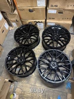 18'' Audi R8 V10 Style Alloy Wheels A4 A5 A6 A7 A8 Q3 Q5 S4 S5 S6 S7 S8 Vw Passa