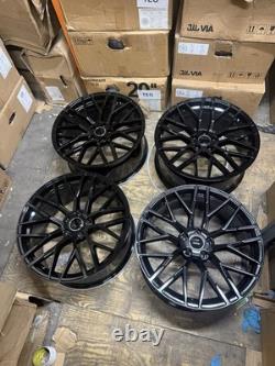 18'' Audi R8 V10 Style Alloy Wheels A4 A5 A6 A7 A8 Q3 Q5 S4 S5 S6 S7 S8 Vw Passa