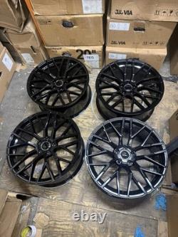 18'' Audi R8 V10 Style Alloy Wheels A4 A5 A6 A7 A8 Q3 Q5 S4 S5 S6 S7 S8 Vw Passa