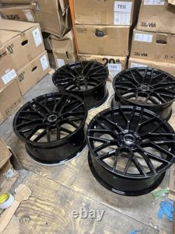 18'' Audi R8 V10 Style Alloy Wheels A4 A5 A6 A7 A8 Q3 Q5 S4 S5 S6 S7 S8 Vw Passa