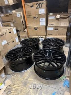 18'' Audi R8 V10 Style Alloy Wheels A4 A5 A6 A7 A8 Q3 Q5 S4 S5 S6 S7 S8 Vw Passa