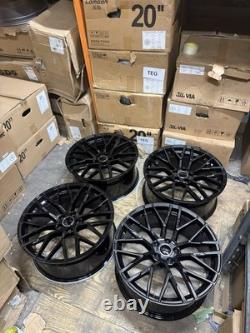 18'' Audi R8 V10 Style Alloy Wheels A4 A5 A6 A7 A8 Q3 Q5 S4 S5 S6 S7 S8 Vw Passa