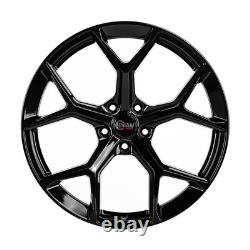 18 Audi RS6 C8 Style Alloy Wheels Black Fit VW Golf Caddy Audi A3 A4 A6 TT