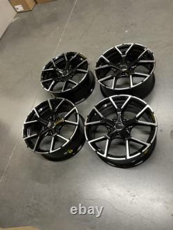 18'' Audi Rs3 Style Alloy Wheels Fits A3 A4 A5 A6 A7 S4 S5 S7 TT Vw Golf Mk6 Mk7