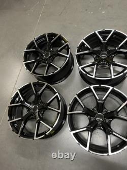 18'' Audi Rs3 Style Alloy Wheels Fits A3 A4 A5 A6 A7 S4 S5 S7 TT Vw Golf Mk6 Mk7