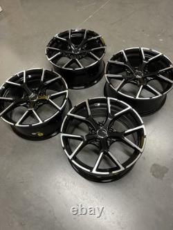 18'' Audi Rs3 Style Alloy Wheels Fits A3 A4 A5 A6 A7 S4 S5 S7 TT Vw Golf Mk6 Mk7