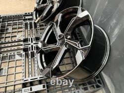 18'' Audi Rs5 Etron Style Alloy Wheels A3 A4 A6 q2 q3 S4 TT Vw Golf Mk6 Mk7 Mk8