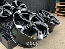 18'' Audi Rs5 Etron Style Alloy Wheels A3 A4 A6 q2 q3 S4 TT Vw Golf Mk6 Mk7 Mk8