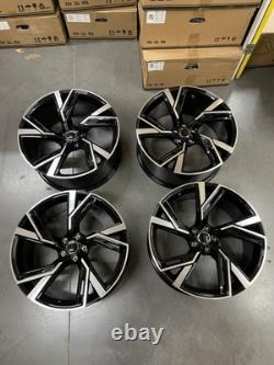18'' Audi Rs6 Style Alloy Wheels Fits A3 A4 A5 A6 A7 S4 S5 S7 TT Vw Golf Mk7 Mk8