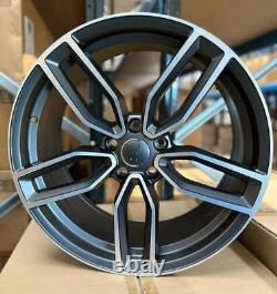 18 Audi S3 A Style Alloy Wheels Gunmetal MF Audi, VW, Seat Set of 4