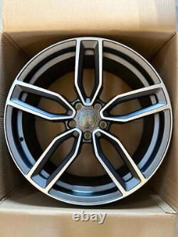 18 Audi S3 A Style Alloy Wheels Gunmetal MF Audi, VW, Seat Set of 4