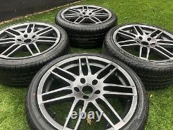 18 Audi TT A4 A3 Le Mans Style Alloy wheels & tyres Fit VW Golf Passat 5x112