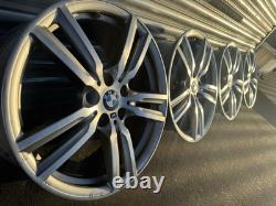18 BMW 220d ALLOY WHEELS Style 486M Sport 5x112 F45 F46 Genuine