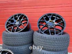 18 BMW DTM ALLOY WHEELS COMPETITION STYLE STAGGERED +4 NEW TYRES 5x120 CONCAVE