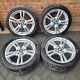 18 Bmw Style 400m Alloy Wheels & Tyres Staggered 3 4 Series 5x120 F30 F32 4x
