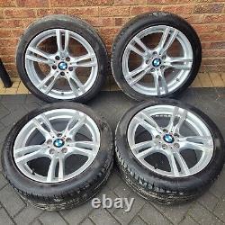 18 BMW Style 400m alloy wheels & tyres staggered 3 4 series 5x120 F30 F32 4x