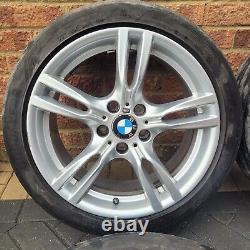 18 BMW Style 400m alloy wheels & tyres staggered 3 4 series 5x120 F30 F32 4x