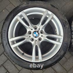 18 BMW Style 400m alloy wheels & tyres staggered 3 4 series 5x120 F30 F32 4x